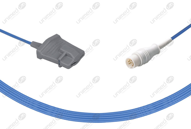 Schiller-Masimo compatible adult soft tip spo2 sensor