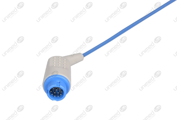 Philips Compatible Reusable SpO2 Sensor 10ft - Round 12-pin Connector