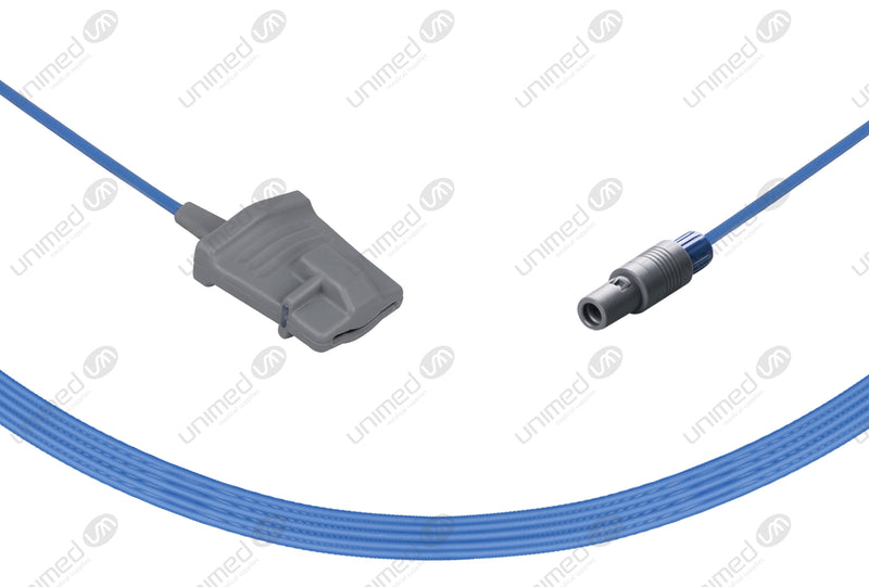 Goldway-Philips Compatible Reusable SpO2 Sensor 10ft  - 7-pin Connector