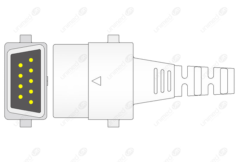 BCI Compatible Disposable SpO2 Sensor Adhesive Textile - Adult (>40kg)