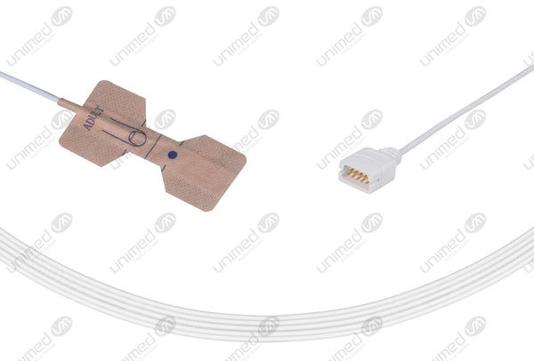 Datascope Compatible Disposable SpO2 Sensors Adhesive Textile - 0998-00-0076-05 Adult(>30kg) Box of 24pcs