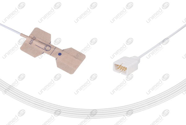 Digital Tech Compatible Disposable SpO2 Sensors Adhesive Textile  Adult(>30kg) Box of 24pcs