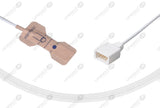 Novametrix Compatible Disposable SpO2 Sensors Adhesive Textile - AS120 Pediatric(1-40kg) Box of 24pcs
