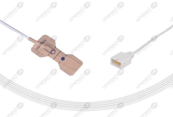 Biolight Compatible Disposable SpO2 Sensors Adhesive Textile  Pediatric(1-40kg) Box of 24pcs