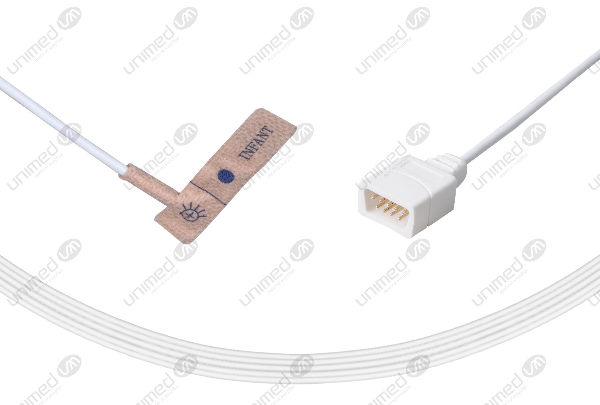 Novametrix Compatible Disposable SpO2 Sensors Adhesive Textile - AS120 ...