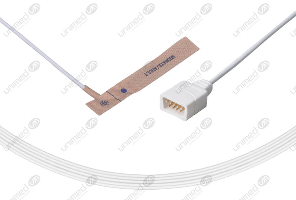 Ohmeda Compatible Disposable SpO2 Sensors Adhesive Textile  Adult(>30kg)+Neonate(<3kg) Box of 24pcs