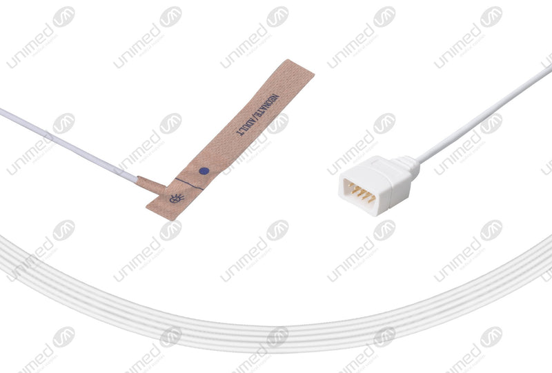 BCI Compatible Disposable SpO2 Sensors Adhesive Textile - 1302 Adult(>30kg)+Neonate(<3kg) Box of 24pcs