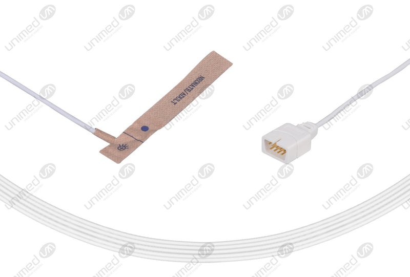 Biolight Compatible Disposable SpO2 Sensors Adhesive Textile  Adult(>30kg)+Neonate(<3kg) Box of 24pcs