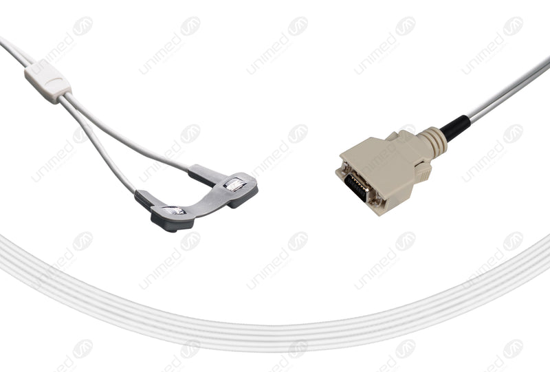 Masimo Compatible Reusable SpO2 Sensor 10ft - Rectangle 14-pin Connector