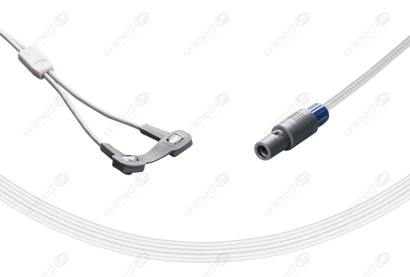 BNT Compatible Reusable SpO2 Sensor 10ft  - 7-pin Lemo Connector