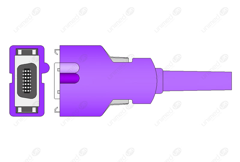 Nellcor Compatible SpO2 Interface Cable  - 4ft