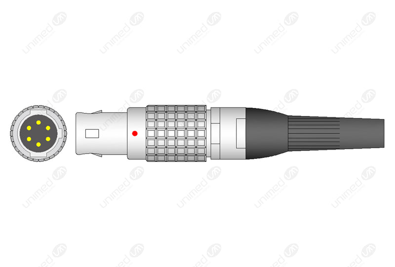 Nonin Compatible SpO2 Interface Cable   - 7ft