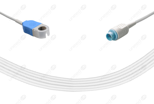 Nihon Kohden Compatible SpO2 Interface Cables - Round 10-pin Connector