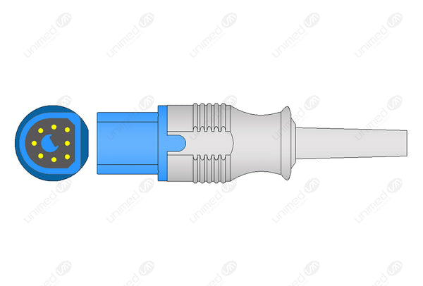 Philips-Masimo Compatible SpO2 Interface Cable   - 7ft