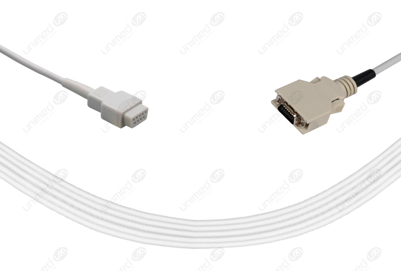 Dolphin Compatible SpO2 Interface Cables - Rectangle 14-pin