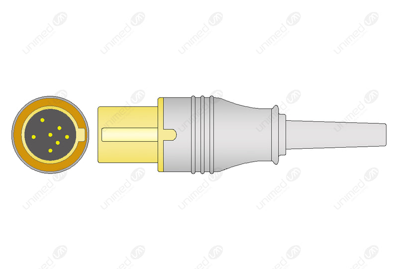 GE-Hellige Compatible SpO2 Interface Cable  - 7ft