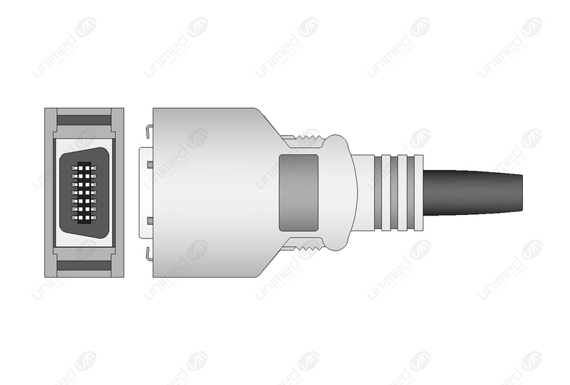 Nellcor Compatible SpO2 Interface Cable  - 7ft