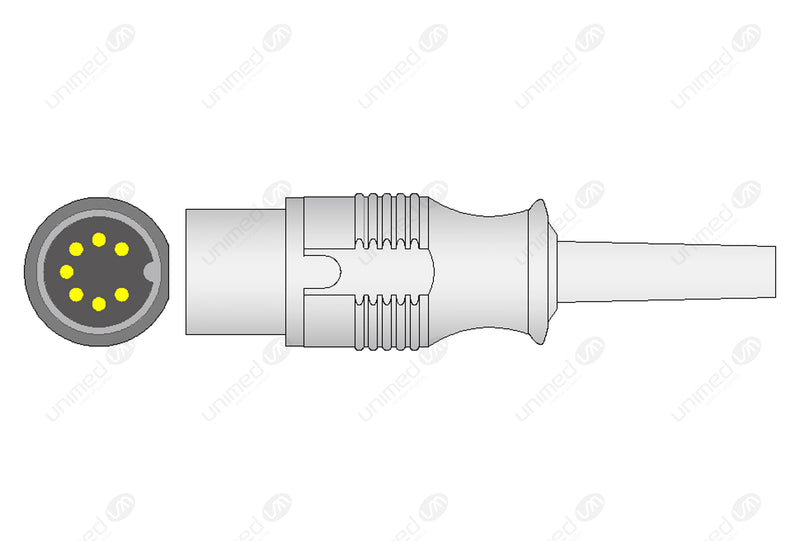 Schiller-Masimo Compatible SpO2 Interface Cable  - 7ft