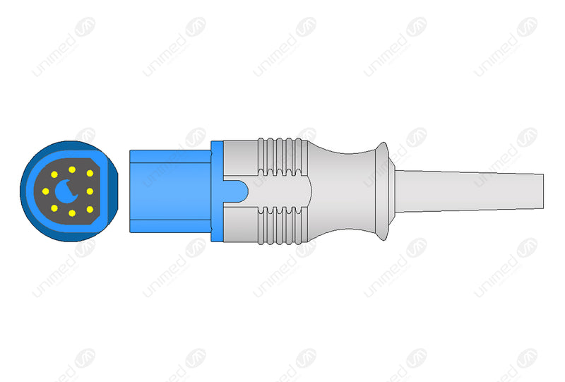 Philips-Masimo Compatible SpO2 Interface Cable  - 7ft