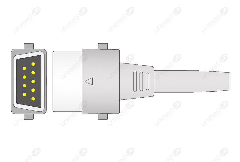 BCI Compatible Reusable SpO2 Sensor 3.6ft  - All types of patients Multi-site