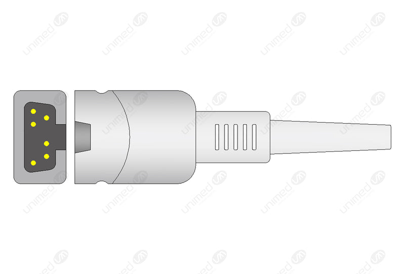 Novametrix Compatible Reusable SpO2 Sensor 3.6ft  - All types of patients Multi-site