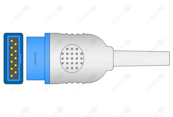 GE Datex-Ohmeda Compatible Reusable SpO2 Sensor 10ft  - All types of patients Multi-site