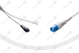 Solaris Compatible Reusable SpO2 Sensor 10ft  - Round 8-pin Connector