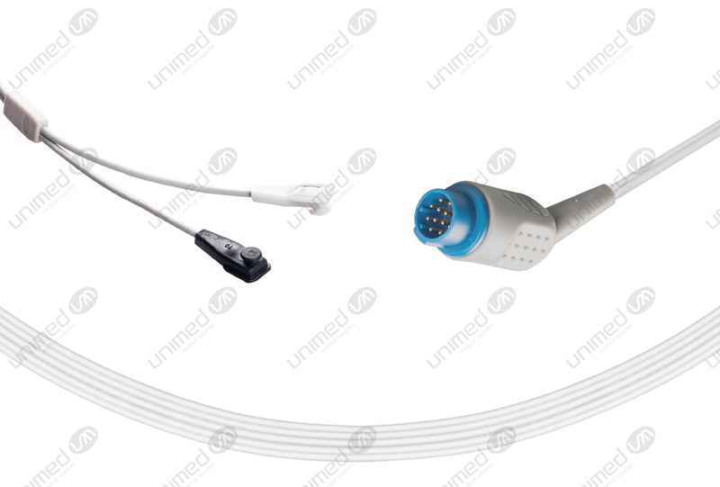 Mennen Compatible Reusable SpO2 Sensor 10ft  - Round 13-pin  Connector