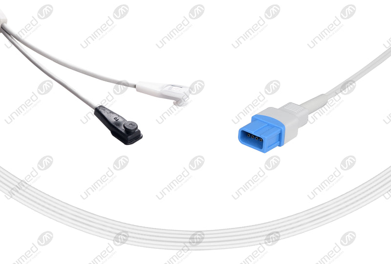 Spacelabs Compatible Reusable SpO2 Sensor 10ft  - Rectangle 10-pin Connector
