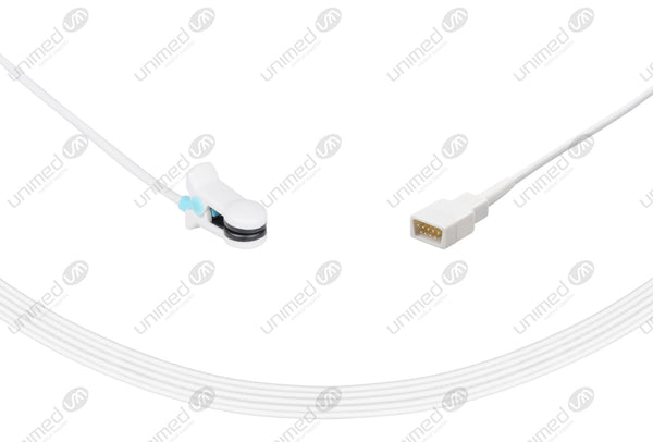 BCI Compatible Reusable SpO2 Sensors 3.6ft  Adult Ear Clip