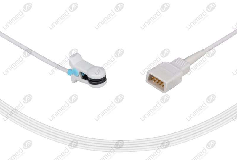 Nonin Compatible Reusable SpO2 Sensors 3.6ft  Adult Ear Clip