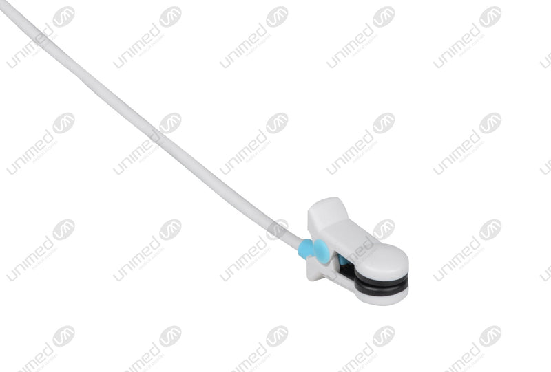 GE TruSignal Compatible Reusable SpO2 Sensor 3.6ft  - Adult Ear Clip