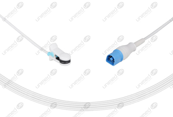 Philips Compatible Reusable SpO2 Sensors 3.6ft - M1194A Adult Ear Clip