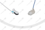 Datex compatible ear clip sensor for OEM OXY-E4-N and TS-E4-N