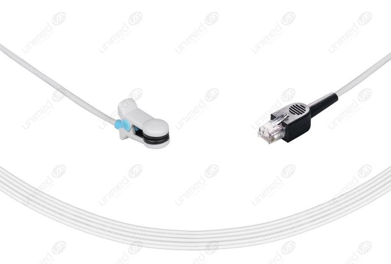 Palco Compatible Reusable SpO2 Sensor 10ft  - RJ12 6P6C Connector
