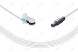 Goldway-Philips Compatible Reusable SpO2 Sensor 10ft  - 7-pin Connector
