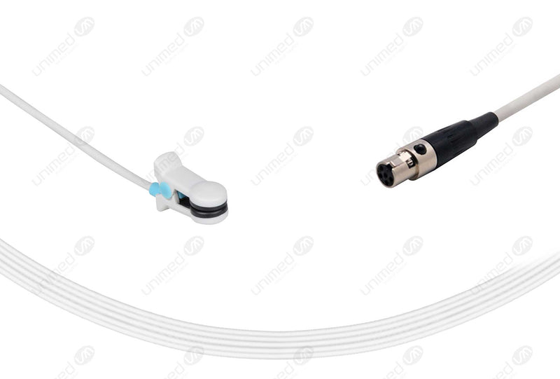 Generra Compatible Reusable SpO2 Sensors - 5-pin Round Connector