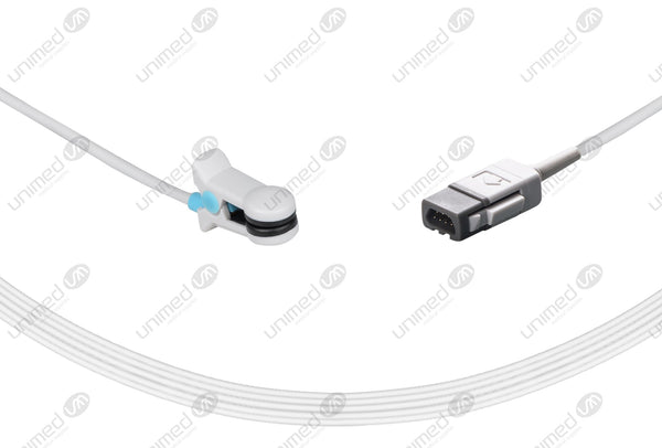 GE Ohmeda TruSat Compatible Reusable SpO2 Sensors 10ft  Adult Ear Clip