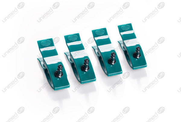 Pediatric Limb Clamps box of 4pcs Green