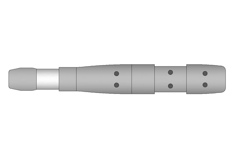 Welch Allyn Compatible EKG Lead Wire - AHA - Snap End